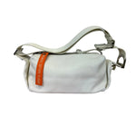 Load image into Gallery viewer, Dioraddict Crossbody Leather Bag White SHW
