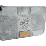 Load image into Gallery viewer, Louis Vuitton Pouch Bag Set Damier Salt Stone Grey SHW
