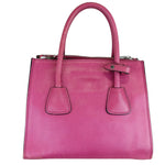 Load image into Gallery viewer, Prada Twin Pocket Leather Satchel Pink SHW
