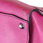 Load image into Gallery viewer, Prada Twin Pocket Leather Satchel Pink Silver Tone Hardware
