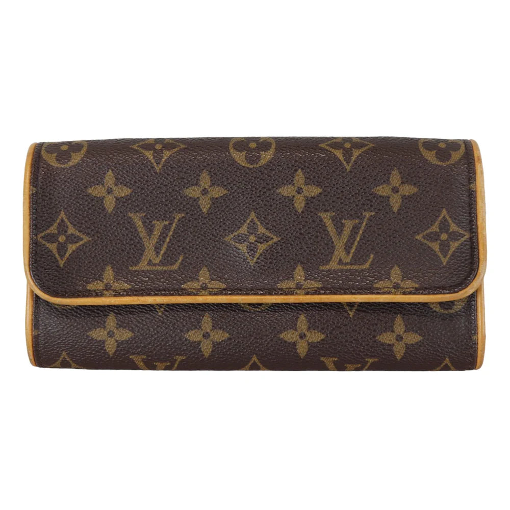 Louis Vuitton Twin Pochette PM Monogram Brown GHW