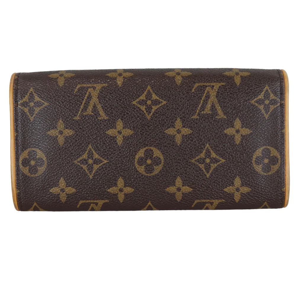 Louis Vuitton Twin Pochette PM Monogram Brown GHW