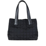 将图片加载到图库查看器，Chanel Travel Tote Medium Nylon Black GHW
