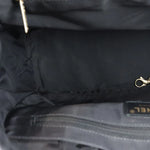 将图片加载到图库查看器，Chanel Travel Tote Medium Nylon Black Gold Tone Hardware
