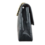 Load image into Gallery viewer, Chanel Vintage Single Flap Small Calfskin Black GHW
