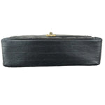 将图片加载到图库查看器，Chanel Vintage Single Flap Small Calfskin Black GHW
