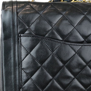 Chanel Vintage Single Flap Small Calfskin Black GHW