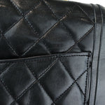 Load image into Gallery viewer, Chanel Vintage Single Flap Small Calfskin Black GHW
