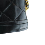 Load image into Gallery viewer, Chanel Vintage Single Flap Small Calfskin Black GHW
