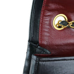 将图片加载到图库查看器，Chanel Vintage Single Flap Small Calfskin Black GHW
