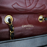 Load image into Gallery viewer, Chanel Vintage Single Flap Small Calfskin Black GHW
