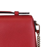 Charger l&#39;image dans la galerie, Gucci Dollar Interlocking G Top Handle Medium Calfskin Red Gold Hardware
