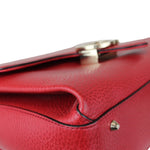 Charger l&#39;image dans la galerie, Gucci Dollar Interlocking G Top Handle Medium Calfskin Red Gold Hardware
