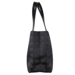 Load image into Gallery viewer, Chanel Vintage Travel Line PM Tote Nylon Black Brown SHW
