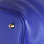 Load image into Gallery viewer, Hermes Picotin Lock 22 MM Taurillon Clemence Electric Blue
