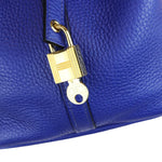 将图片加载到图库查看器，Hermes Picotin Lock 22 MM Taurillon Clemence Electric Blue
