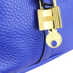 将图片加载到图库查看器，Hermes Picotin Lock 22 MM Taurillon Clemence Electric Blue
