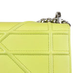 Charger l&#39;image dans la galerie, Christian Dior Diorama Flap Medium Calfskin Yellow SHW
