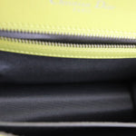 将图片加载到图库查看器，Christian Dior Diorama Flap Medium Calfskin Yellow SHW
