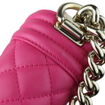 Charger l&#39;image dans la galerie, Chanel Leboy Flap Small Calfskin Quilted Pink GHW
