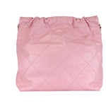 Load image into Gallery viewer, Chanel 22 Small Shiny Calfskin Quilted Pink GHW
