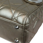 Load image into Gallery viewer, Christian Dior Lady Dior Mini Metallic Lambskin Cannage Gold SHW
