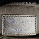 Load image into Gallery viewer, Christian Dior Lady Dior Mini Metallic Lambskin Cannage Gold SHW
