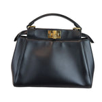 Load image into Gallery viewer, Peekaboo Iconic Satchel Mini Nappa Lambskin Black GHW
