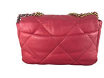 Charger l&#39;image dans la galerie, Chanel 19 Small Dark Pink Lambskin Mixed Hardware
