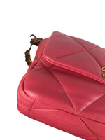 Charger l&#39;image dans la galerie, Chanel 19 Small Dark Pink Lambskin Mixed Hardware
