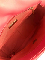 将图片加载到图库查看器，Chanel 19 Small Dark Pink Lambskin Mixed Hardware
