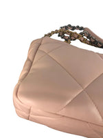 将图片加载到图库查看器，Chanel 19 Small Nude Pink Lambskin Mixed Hardware
