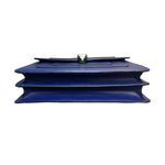 Load image into Gallery viewer, Bvlgari Serpenti Forever Shoulder Calfskin Blue GHW
