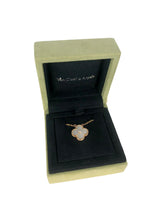 将图片加载到图库查看器，Van Cleef and Arpels VCA Vintage Alhambra Holiday Pendant, Diamond, Mother of Pearl, 18kt Gold Hardware
