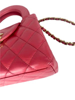 Load image into Gallery viewer, Chanel Mini Kelly Shopping Bag 23K Pink Kelly Gold-Tone Hardware
