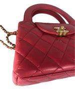 Load image into Gallery viewer, Chanel Mini Kelly Shopping Bag 23K Pink Kelly Gold-Tone Hardware
