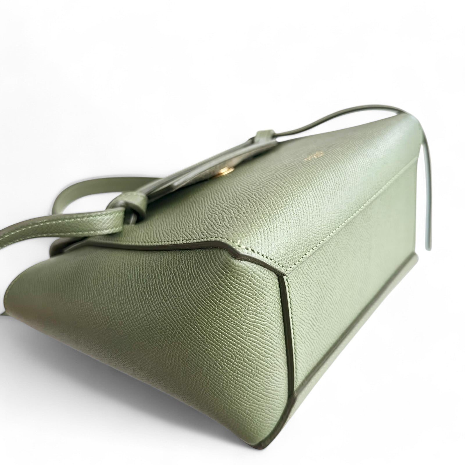 Celine Nano Belt Bag in Olive Green