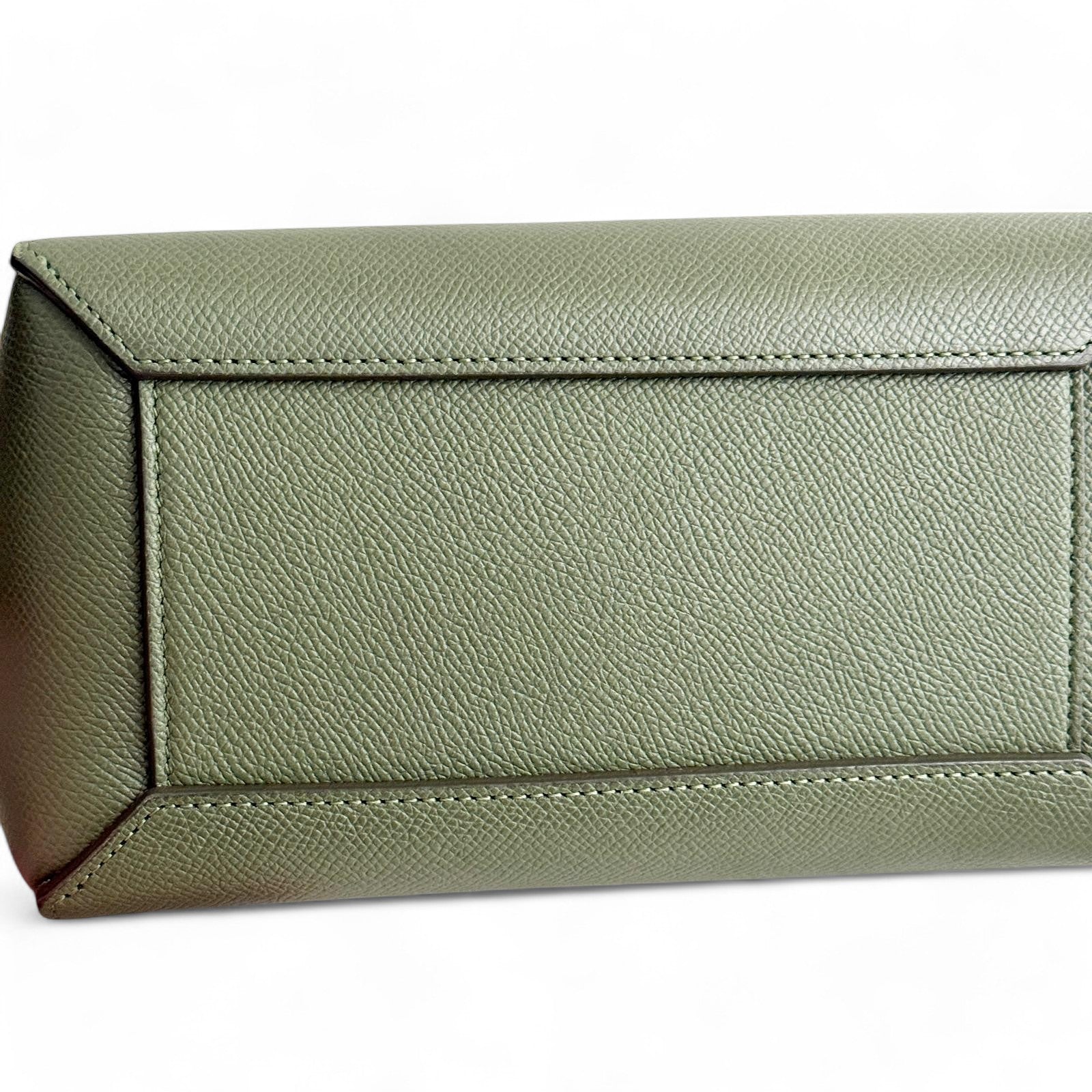 Celine Nano Belt Bag in Olive Green