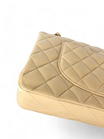 Load image into Gallery viewer, Chanel Timeless Classic Medium Beige Caviar Gold-Tone Hardware
