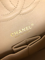 Load image into Gallery viewer, Chanel Timeless Classic Medium Beige Caviar Gold-Tone Hardware
