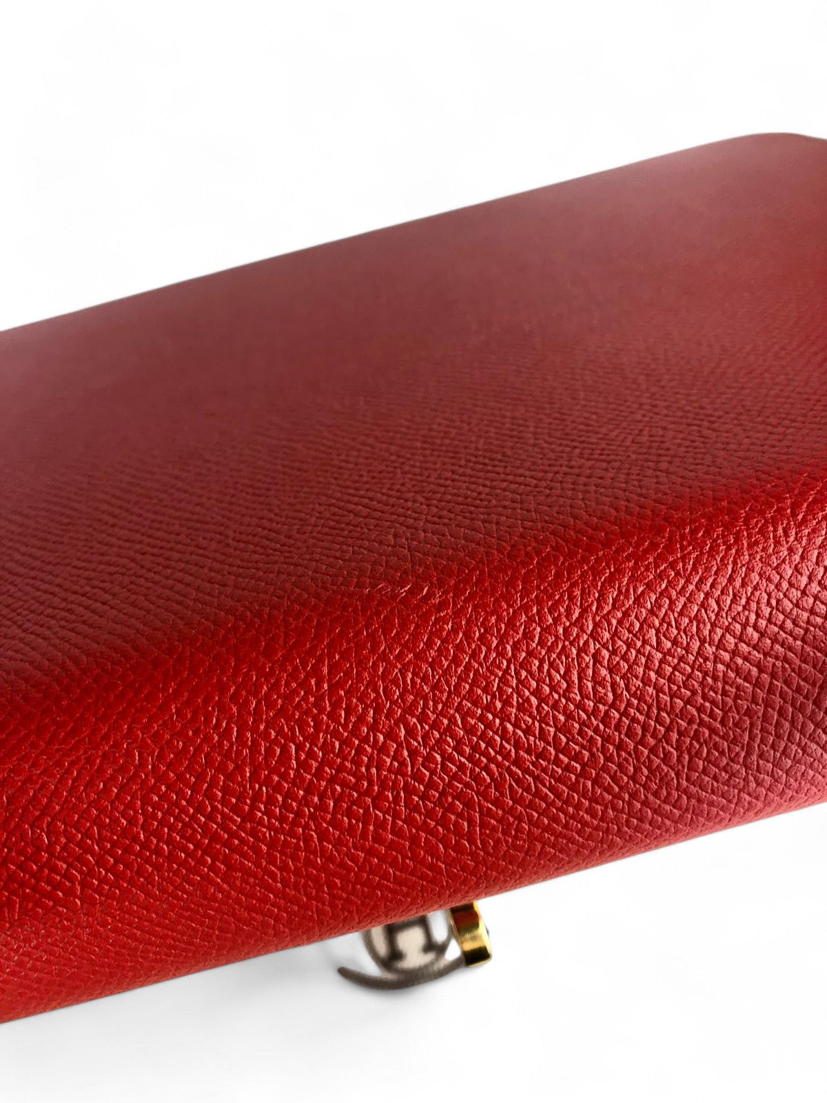 Hermes Kelly 28 Sellier Rouge Tomate Veau Epsom, 24kt Gold-plated Hardware