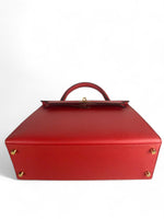 Load image into Gallery viewer, Hermes Kelly 28 Sellier Rouge Tomate Veau Epsom, 24kt Gold-plated Hardware
