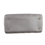 Load image into Gallery viewer, Christian Dior Lady Dior Medium Grey Quilted Lambskin Gold-tone Hardware
