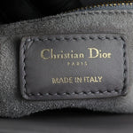 Load image into Gallery viewer, Christian Dior Lady Dior Medium Grey Quilted Lambskin Gold-tone Hardware
