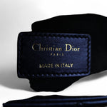 Load image into Gallery viewer, Christian Dior My Lady ABCDior Small Quilted Royal Blue Gold-tone Hardware
