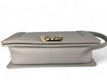 Load image into Gallery viewer, Chanel Leboy Old Medium Taupe-Grey Caviar / Grained Calfskin, Gold-tone Hardware
