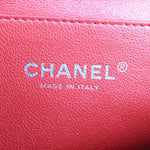 Load image into Gallery viewer, Chanel Clutch Jumbo with Chain Diamond Quilter Red Lambskin Silver-tone Hardware
