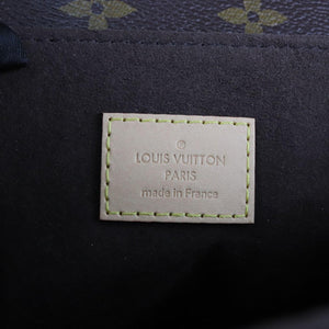 Louis Vuitton Pochette Metis Monogram Brown Gold Tone Hardware