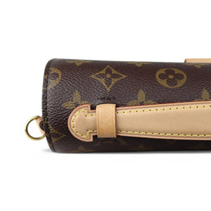 Louis Vuitton Pochette Metis Monogram Brown Gold Tone Hardware