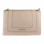 Load image into Gallery viewer, Bulgari Serpenti Forever White Agate Calfskin, Gold-tone Hardware
